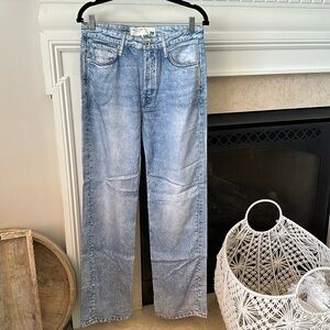 Rag & Bone, new without tags, light wash miramar jean